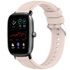 Correa de silicona con textura de rayas para reloj Amazfit GTS 2 Mini de 20 mm (rosa)