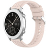 Correa de silicona con textura de rayas para reloj Amazfit Pop de 20 mm (rosa)