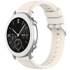 Correa de silicona con textura de rayas para reloj Amazfit Pop de 20 mm (luz de estrellas)