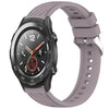 Correa de silicona con textura de rayas para Huawei Watch 2 de 20 mm (morado Roland)