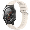 Correa de silicona con textura de rayas para Huawei Watch 2 de 20 mm (luz de estrellas)