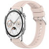 Correa de silicona con textura de rayas de 22 mm para Huawei Watch GT 4 de 46 mm (rosa)