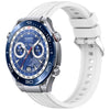 Correa de silicona para reloj Huawei Watch Ultimate Stripe Texture de 22 mm (blanca)