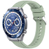 Correa de silicona para reloj Huawei Watch Ultimate Stripe Texture de 22 mm (verde claro)