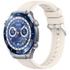 Correa de silicona con textura de rayas para Huawei Watch Ultimate de 22 mm (Starlight)