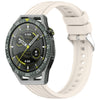 Correa de silicona con textura de rayas para Huawei Watch GT 3 SE de 22 mm (luz de estrellas)