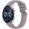 Correa de silicona con textura de rayas de 22 mm para Huawei Watch GT3 de 46 mm (morado Roland)