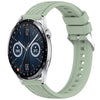 Correa de silicona para reloj Huawei Watch GT3 de 46 mm con textura de rayas de 22 mm (verde claro)