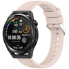 Correa de silicona con textura de rayas para Huawei Watch GT Runner de 22 mm (rosa)