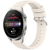Correa de silicona con textura de rayas para Huawei Watch 3 Pro de 22 mm (luz de estrellas)