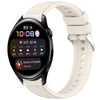 Correa de silicona con textura de rayas para Huawei Watch 3 de 22 mm (Starlight)