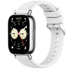 Correa de silicona con textura de rayas para Redmi Watch 5 Lite de 22 mm (blanca)