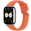 Correa de silicona con textura de rayas para Redmi Watch 5 Lite de 22 mm (naranja)