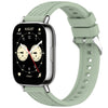 Correa de silicona con textura de rayas para Redmi Watch 5 Lite de 22 mm (verde claro)
