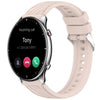 Correa de silicona con textura de rayas para reloj Amazfit GTR 2 de 22 mm (rosa)