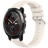 Correa de silicona para reloj Amazfit 3 Stripe Texture de 22 mm (Starlight)