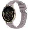 Correa de silicona con textura de rayas para reloj Garmin Venu 3S de 18 mm (morado Roland)