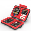 Organizador de tarjetas de memoria Desiontal SD/TF/XQD/CF/SIM/TF para exteriores, portátil, resistente al agua