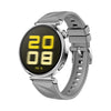 Correa de silicona homocromática para reloj Huawei Watch GT 5 de 41 mm con figuras sólidas (gris)