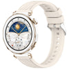 Correa de silicona de liberación rápida con textura de línea para Huawei Watch GT 5 Pro de 42 mm (Starlight)