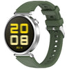 Correa de silicona de liberación rápida para Huawei Watch GT 5 de 41 mm (verde oscuro)