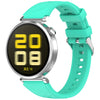 Correa de silicona de liberación rápida para Huawei Watch GT 5 Pro de 42 mm (verde azulado)