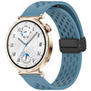 Correa de silicona con hebilla magnética plegable para Huawei Watch GT 5 de 41 mm (azul)