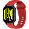Correa de silicona de liberación rápida de color sólido para Redmi Watch 5 Active Youth Version (roja)