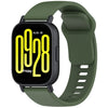 Correa de silicona de liberación rápida de color sólido para Redmi Watch 5 Lite Youth Version (verde oscuro)