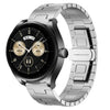 Correa de reloj de metal de 22 mm de aleación de titanio para Huawei Watch Buds (plateada)