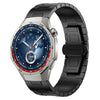 Correa de reloj de aleación de titanio de 22 mm y 46 mm para Huawei Watch GT5 Pro (negra)