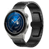 Correa de reloj de aleación de titanio y metal de 22 mm para Huawei Watch GT3 Pro de 46 mm (negra)