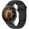 Correa de silicona en forma de I para Huawei Watch de 22 mm (negra)