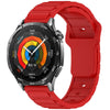 Correa de silicona en forma de I para Huawei Watch de 22 mm (roja)