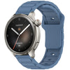 Correa de silicona en forma de I para reloj Amazfit de 22 mm (azul)