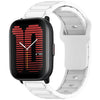 Correa de silicona en forma de I para reloj Amazfit de 20 mm (blanca)