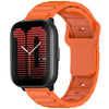 Correa de silicona en forma de I para reloj Amazfit de 20 mm (naranja)