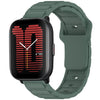 Correa de silicona en forma de I para reloj Amazfit de 20 mm (verde)