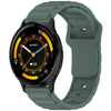 Correa de silicona en forma de I para reloj Garmin de 22 mm (verde)