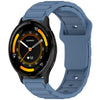 Correa de silicona en forma de I para reloj Garmin de 22 mm (azul)