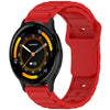 Correa de silicona en forma de I para reloj Garmin de 22 mm (roja)