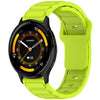 Correa de silicona en forma de I para reloj Garmin de 22 mm (verde lima)