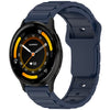 Correa de silicona en forma de I para reloj Garmin de 22 mm (azul medianoche)