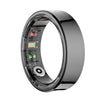 Anillo inteligente R09 tamaño 9, compatible con frecuencia cardíaca, oxígeno en sangre, monitoreo del sueño y múltiples modos deportivos (negro)