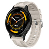 Correa de reloj híbrida de silicona y nailon de 22 mm con conector a presión para Garmin Venu 3 (Starlight)