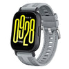 Correa de reloj híbrida de nailon y silicona de 22 mm con conector a presión para Redmi Watch 5 Active/Watch 5 Lite (gris)