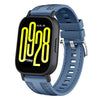 Correa de reloj híbrida de nailon y silicona de 22 mm con conector a presión para Redmi Watch 5 Active/Watch 5 Lite (azul claro)
