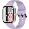 Correa de silicona de liberación rápida con hebilla negra de color sólido para Redmi Watch 5 eSIM (ultramar)