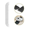 JUNSUNMAY Alfombrilla de rampa con barras de umbral universales para robot barredor Ecovacs/iRobot/Mijia/Dreame (blanca)