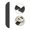 JUNSUNMAY - Alfombrilla de rampa con barras de umbral universales para robot barredor Ecovacs/iRobot/Mijia/Dreame (negra)